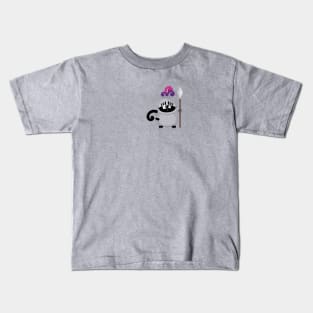 Black cat knight Kids T-Shirt